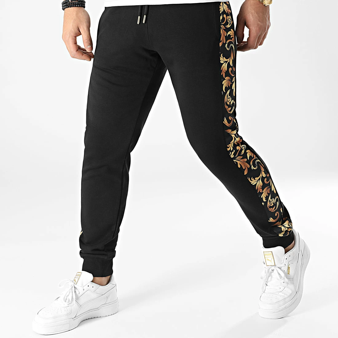 Tout neuf 🛒 Pantalon Jogging Avec Bandes Renaissance 2036 Noir de LBO 🤩 5 Tout neuf 🛒 Pantalon Jogging Avec Bandes Renaissance 2036 Noir de LBO 🤩 – Image 3