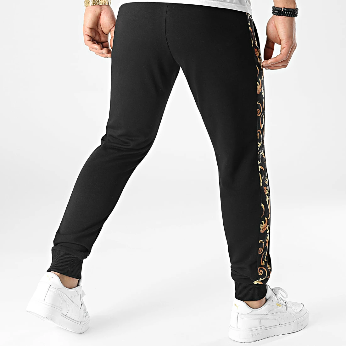Tout neuf 🛒 Pantalon Jogging Avec Bandes Renaissance 2036 Noir de LBO 🤩 6 Tout neuf 🛒 Pantalon Jogging Avec Bandes Renaissance 2036 Noir de LBO 🤩 – Image 4