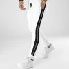 Grosses soldes 👏 Pantalon Jogging A Bandes 2047 Blanc de LBO 🔔 -France LBO Soldes Boutique lbo 290742 FAB SHALBO 2047 20220111T095001 01