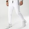 Remise 😍 Pantalon Jogging Training Bande Mesh 0106 Blanc de LBO ⌛ -France LBO Soldes Boutique lbo 291078 FAB LBO 10701336 0106 20220126T151518 05