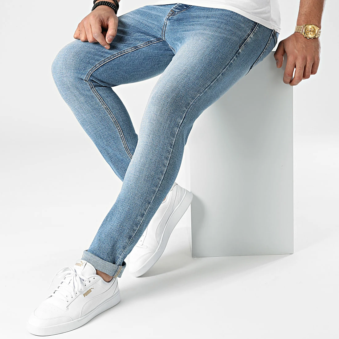 Meilleur prix 🤩 Jean Slim SL01 Bleu Denim de LBO ⌛ 5 Meilleur prix 🤩 Jean Slim SL01 Bleu Denim de LBO ⌛ – Image 3