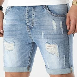 Budget 🤩 Short Jean Avec Dechirures 0018 Bleu Clair de LBO 🛒 8 Budget 🤩 Short Jean Avec Dechirures 0018 Bleu Clair de LBO 🛒 -France LBO Soldes Boutique lbo 293673 FAB LBO 1070318 0018 20220318T152254 03