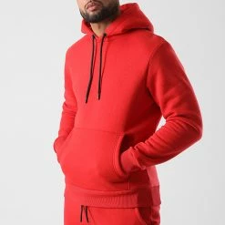 Acheter 🌟 Ensemble De Survêtement Uni 0140 Rouge de LBO ⭐ -France LBO Soldes Boutique lbo 294921 FAB LBO 1070546 0140 20220322T153712 03