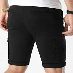 Grosses soldes 🥰 Short Cargo Jogger 2312 Noir de LBO 🌟 -France LBO Soldes Boutique lbo 295637 FAB SHALBO 2312 20220307T145504 04