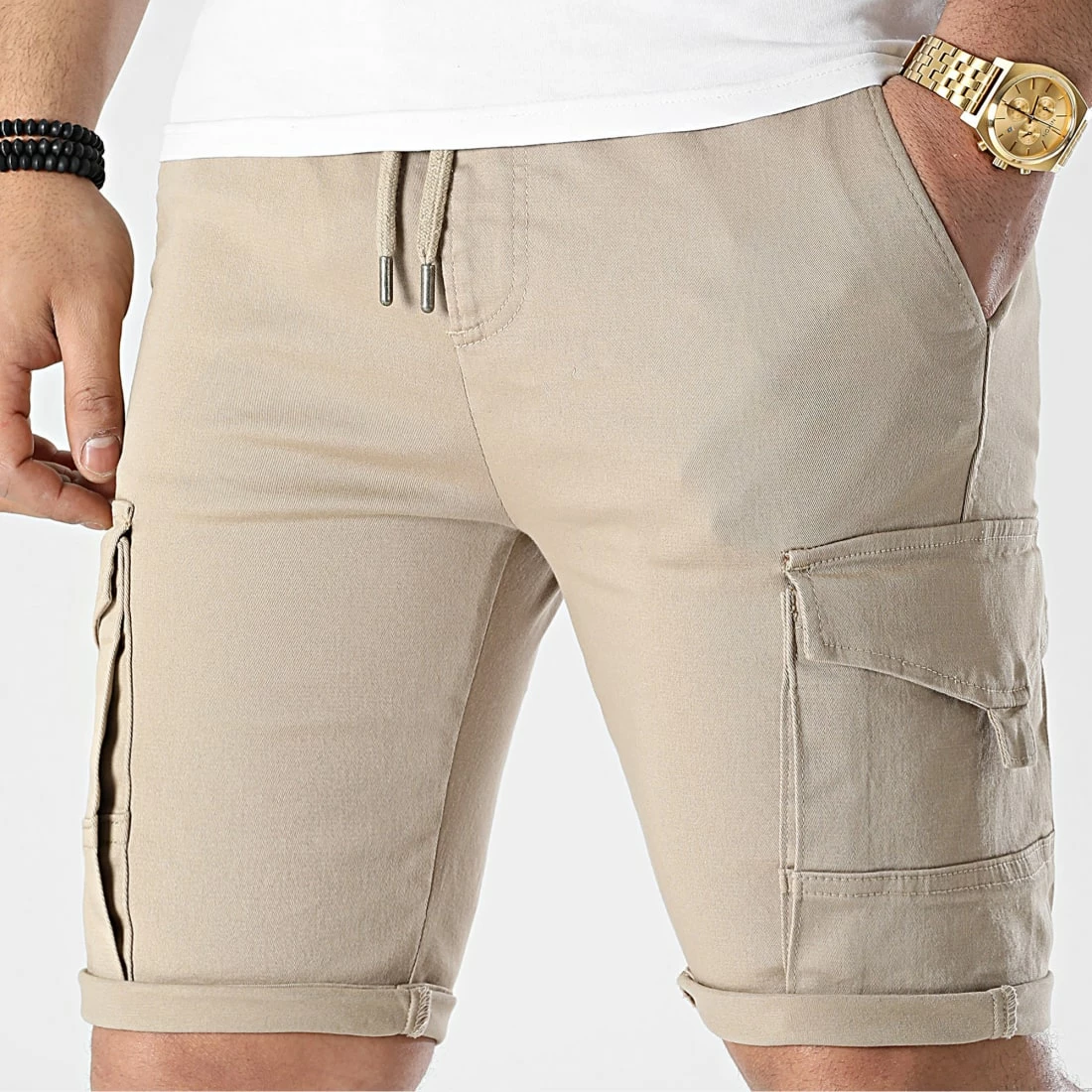 Nouveau 🔔 Short Cargo Jogger 2313 Beige de LBO 😍 3 Nouveau 🔔 Short Cargo Jogger 2313 Beige de LBO 😍