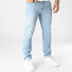 Budget 🧨 Jean Regular Fit 2201 Bleu Denim Wash de LBO ❤️