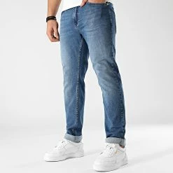 Meilleure vente 😉 Jean Regular Fit 2202 Bleu Denim Foncé de LBO 🛒
