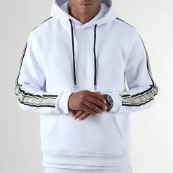 Meilleur prix 🛒 Sweat Capuche Avec Bande 2124 Blanc de LBO ✔️ 7 Meilleur prix 🛒 Sweat Capuche Avec Bande 2124 Blanc de LBO ✔️ -France LBO Soldes Boutique lbo 296890 FAB SHALBO 2124 20220919T153656 03