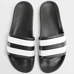 Coupon 👏 Claquettes Bicolore 2294 Noir Blanc de LBO 🌟 -France LBO Soldes Boutique lbo 299130 FAB SHALBO 2294 20220408T144145 04