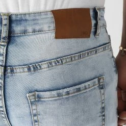 Promo 🤩 Jean Skinny Fit 0034 Bleu Denim Wash de LBO 😀 -France LBO Soldes Boutique lbo 300129 FAB LBO 1070318 0034 20220425T084521 02