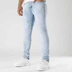Promo 🤩 Jean Skinny Fit 0034 Bleu Denim Wash de LBO 😀