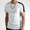 Meilleure vente 🔥 Tee 👕 Shirt Avec Bandes 2215 Speckle Blanc de LBO ⭐ 2 Meilleure vente 🔥 Tee 👕 Shirt Avec Bandes 2215 Speckle Blanc de LBO ⭐ -France LBO Soldes Boutique lbo 300426 FAB SHALBO 2215 20220708T154407 01