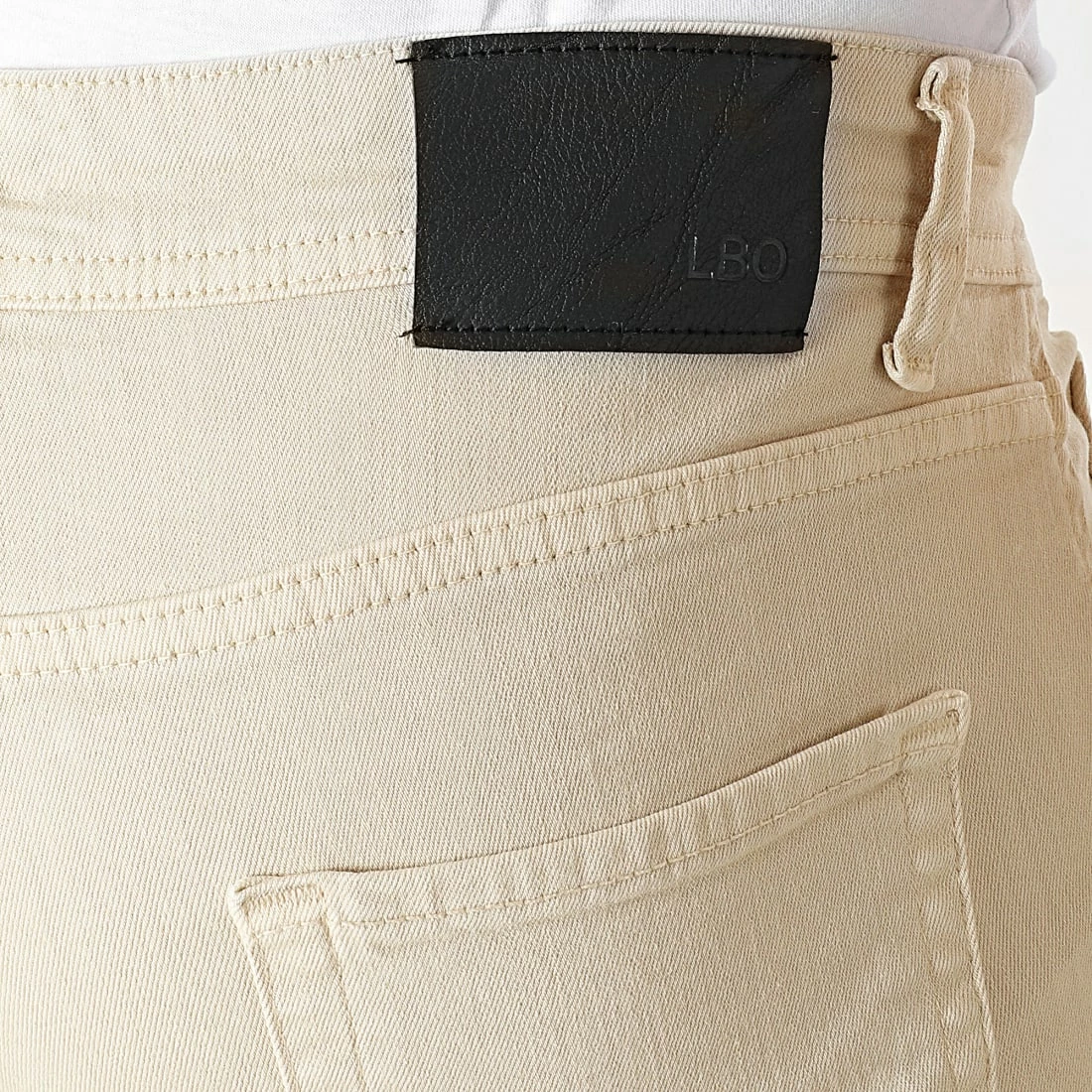 Coupon 🔥 Jean Slim Fit 2228 Denim Beige de LBO 🛒 5 Coupon 🔥 Jean Slim Fit 2228 Denim Beige de LBO 🛒 – Image 3