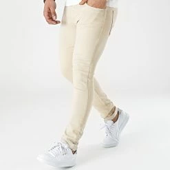 Coupon 🔥 Jean Slim Fit 2228 Denim Beige de LBO 🛒