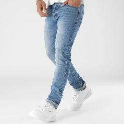 Coupon ❤️ Jean Regular Fit 0035 Bleu Denim de LBO 🧨 -France LBO Soldes Boutique lbo 301271 FAB LBO 1070318 0035 20220421T134907 05