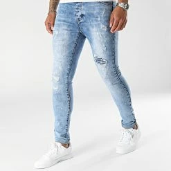 Meilleur prix 🔔 Jean Skinny 0039 Bleu Denim de LBO 🛒