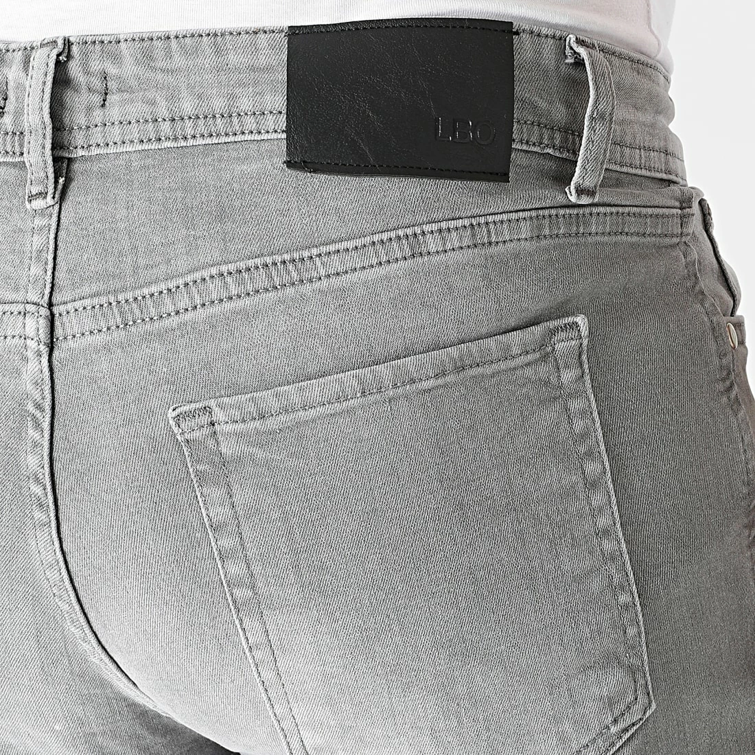 Grosses soldes 🥰 Jean Regular Fit 2200 Denim Gris Clair de LBO 😉 4 Grosses soldes 🥰 Jean Regular Fit 2200 Denim Gris Clair de LBO 😉 – Image 2