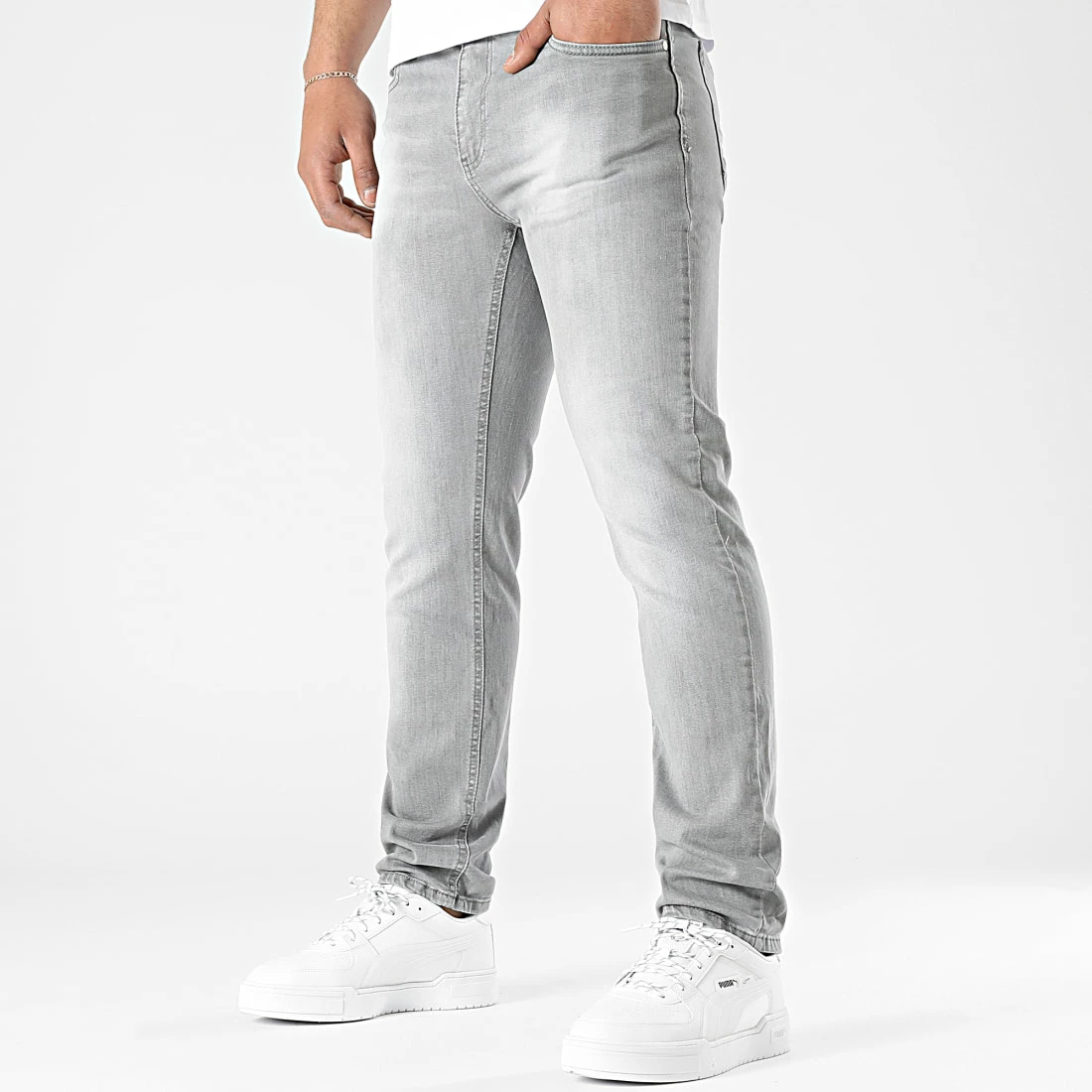 Grosses soldes 🥰 Jean Regular Fit 2200 Denim Gris Clair de LBO 😉 5 Grosses soldes 🥰 Jean Regular Fit 2200 Denim Gris Clair de LBO 😉 – Image 3