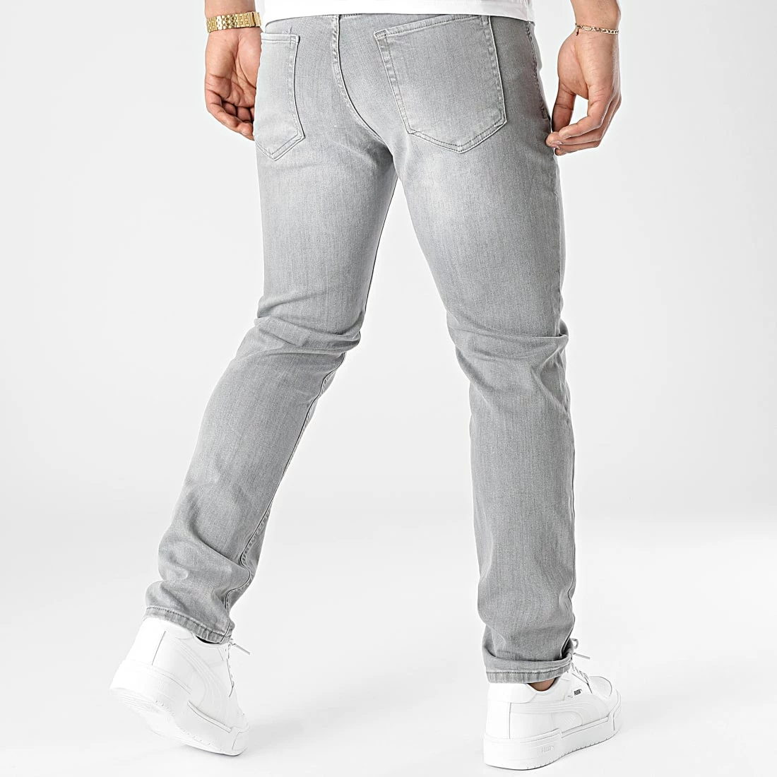 Grosses soldes 🥰 Jean Regular Fit 2200 Denim Gris Clair de LBO 😉 6 Grosses soldes 🥰 Jean Regular Fit 2200 Denim Gris Clair de LBO 😉 – Image 4