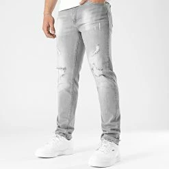 Grosses soldes ❤️ Jean Regular Fit Avec Destroy 2363 Denim Gris Clair de LBO 😍 9 Grosses soldes ❤️ Jean Regular Fit Avec Destroy 2363 Denim Gris Clair de LBO 😍 -France LBO Soldes Boutique lbo 304093 FAB SHALBO 2363 20220407T151844 03