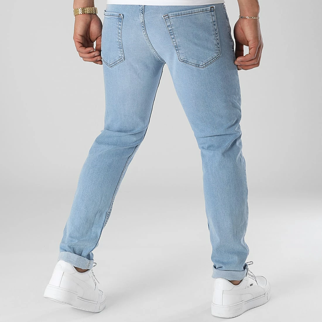 Remise 👏 Jean Regular Fit Avec Destroy 2362 Bleu Denim Wash de LBO ❤️ 6 Remise 👏 Jean Regular Fit Avec Destroy 2362 Bleu Denim Wash de LBO ❤️ – Image 4