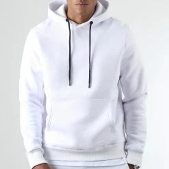 Acheter 🔔 Sweat Capuche 0178 Blanc de LBO 🌟