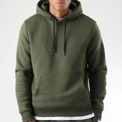 Nouveau ⭐ Lot de 2 Sweats Capuche 0181 Noir et Kaki de LBO 🎁 -France LBO Soldes Boutique lbo 304784 LBO 1070546 0181 20220929T162704 03