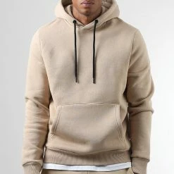 Meilleure affaire ✨ Lot de 2 Sweats Capuche 0183 Noir et Beige de LBO 😉 -France LBO Soldes Boutique lbo 304789 FAB LBO 1070546 0183 20220920T152323 03