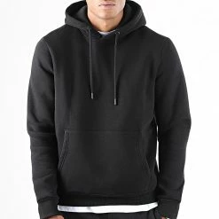 Meilleure affaire ✨ Lot de 2 Sweats Capuche 0183 Noir et Beige de LBO 😉 -France LBO Soldes Boutique lbo 304789 FAB LBO 1070546 0183 20220920T152324 04