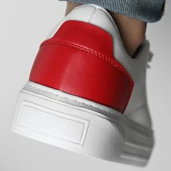 Le moins cher 🎁 Baskets Détails Rouge 2343 Blanc de LBO ❤️ -France LBO Soldes Boutique lbo 306701 FAB SHALBO 2343 20220511T153824 04