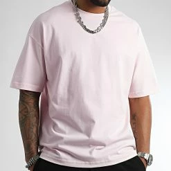 Remise 😀 Tee 👚 Shirt Oversize Large 2222 Rose de LBO 💯