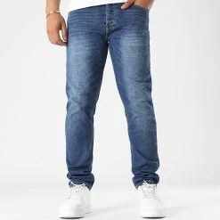 De gros ❤️ Jean Regular Fit 0030 Bleu Denim de LBO ❤️ -France LBO Soldes Boutique lbo 310745 FAB LBO 1070318 0030 20220608T090252 03