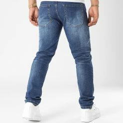 De gros ❤️ Jean Regular Fit 0030 Bleu Denim de LBO ❤️ -France LBO Soldes Boutique lbo 310745 FAB LBO 1070318 0030 20220608T090254 04