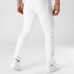 De gros 🧨 Jean Regular Fit 0032 Blanc Denim de LBO ⭐ -France LBO Soldes Boutique lbo 310747 FAB LBO 1070318 0032 20220519T152144 04