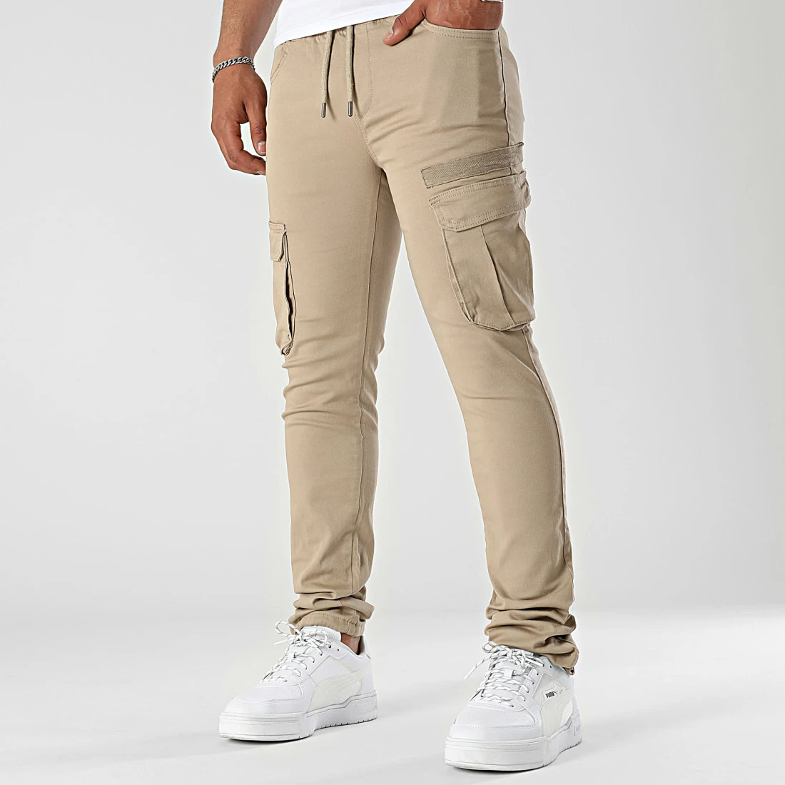 Bon marché 🔔 Pantalon Cargo 2369 Beige de LBO 💯 5 Bon marché 🔔 Pantalon Cargo 2369 Beige de LBO 💯 – Image 3