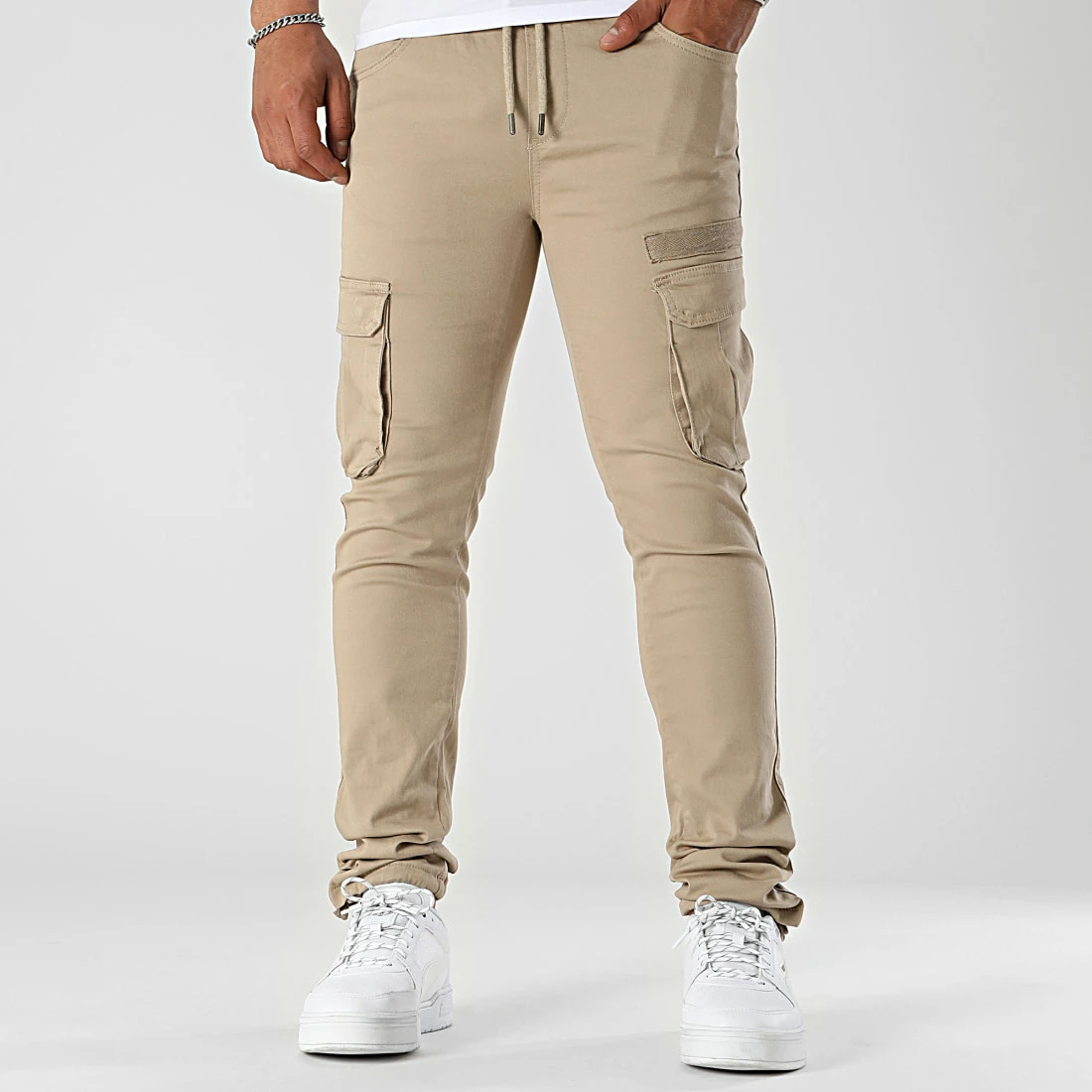 Bon marché 🔔 Pantalon Cargo 2369 Beige de LBO 💯 6 Bon marché 🔔 Pantalon Cargo 2369 Beige de LBO 💯 – Image 4
