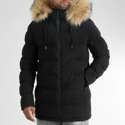 Budget 🔔 Doudoune Longue Explorer Avec Fourrure Beige 0036 Noir de LBO 🥰 -France LBO Soldes Boutique lbo 314179 LBO 1070510 0036 20221107T090656 03