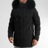 De gros ✔️ Doudoune Longue Explorer Avec Fourrure Noire 0038 Noir de LBO 🤩 -France LBO Soldes Boutique lbo 314197 LBO 1070510 0038 20221107T090749 01