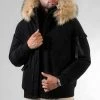 Bon marché 🧨 Parka Courte Platinium Avec Fourrure Beige 0040 Noir de LBO ⌛ -France LBO Soldes Boutique lbo 314203 FAB LBO 1070510 0040 20221116T085129 01
