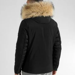 Bon marché ❤️ Doudoune Light Puff Avec Fourrure Beige 0055 Noir de LBO 😉 -France LBO Soldes Boutique lbo 314225 FAB LBO 1070510 0055 20221107T090549 04