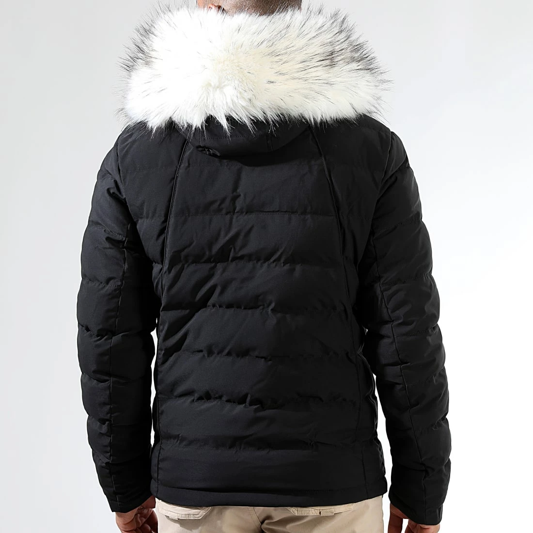 Budget 🎉 Doudoune Racer Premium Avec Fourrure Blanche 0063 Noir de LBO ❤️ 6 Budget 🎉 Doudoune Racer Premium Avec Fourrure Blanche 0063 Noir de LBO ❤️ – Image 4