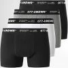Nouveau ✔️ Lot De 4 Boxers 2440 Noir Gris Blanc de LBO ✨ -France LBO Soldes Boutique lbo 314640 FAB SHALBO 2440 20220726T142635 01