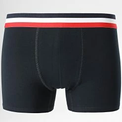 Budget 🤩 Lot De 5 Boxers 2448 Noir Blanc Rouge Bleu Marine de LBO 🥰 -France LBO Soldes Boutique lbo 314658 FAB SHALBO 2448 20220726T142941 05