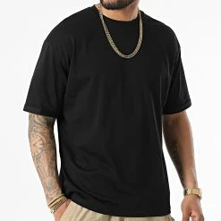 Tout neuf 👏 Tee 👚 Shirt Oversize Avec Revers 2419 Noir de LBO 😀 -France LBO Soldes Boutique lbo 316919 FAB SHALBO 2419 20220607T160103 03