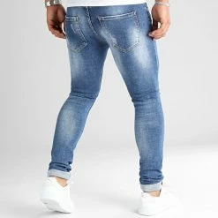 Offres 🌟 Jean Skinny Fit Avec Déchirures 0047 Denim Bleu Medium de LBO ⭐ -France LBO Soldes Boutique lbo 317674 FAB LBO 1070318 0047 20220826T144226 05