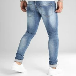 Grosses soldes ⌛ Jean Skinny Fit 0049 Denim Bleu Medium de LBO 👏 -France LBO Soldes Boutique lbo 317676 FAB LBO 1070318 0049 20220826T144304 04