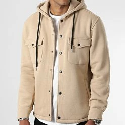 Coupon ⭐ Surchemise Uni Avec Capuche 2492 Beige de LBO ❤️ 8 Coupon ⭐ Surchemise Uni Avec Capuche 2492 Beige de LBO ❤️ -France LBO Soldes Boutique lbo 318098 SHALBO 2492 20220805T151028 03