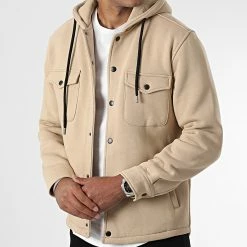 Coupon ⭐ Surchemise Uni Avec Capuche 2492 Beige de LBO ❤️ 9 Coupon ⭐ Surchemise Uni Avec Capuche 2492 Beige de LBO ❤️ -France LBO Soldes Boutique lbo 318098 SHALBO 2492 20220805T151030 04