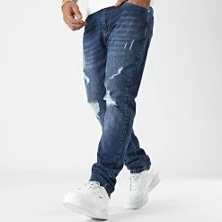 Bon marché ⌛ Jean Regular Fit 2479 Bleu Denim Foncé de LBO 🌟 10 Bon marché ⌛ Jean Regular Fit 2479 Bleu Denim Foncé de LBO 🌟 -France LBO Soldes Boutique lbo 318106 SHALBO 2479 20220624T140015 03