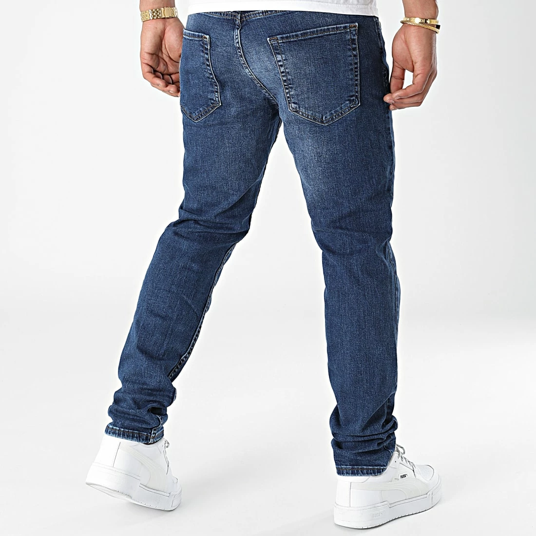 Bon marché ⌛ Jean Regular Fit 2479 Bleu Denim Foncé de LBO 🌟 7 Bon marché ⌛ Jean Regular Fit 2479 Bleu Denim Foncé de LBO 🌟 – Image 5